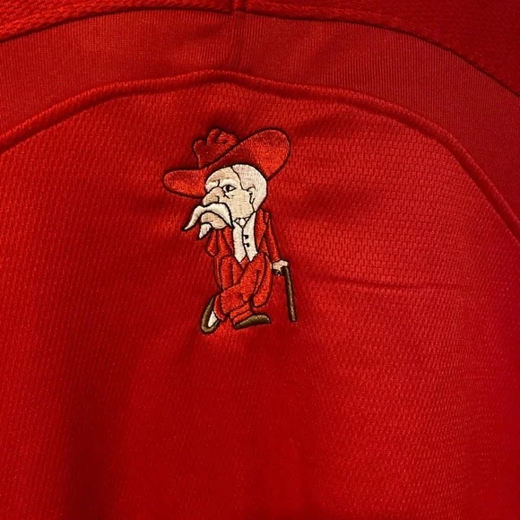 Vintage Ole Miss(Colonel Reb) Rawlings Baseball Jersey/Sweatshirt Size Large